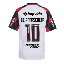 Flamengo Giorgian de Arrascaeta #10 Bortedrakt 2025-26 Kortermet